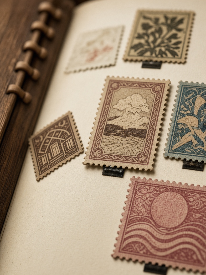 Timbres anciens dans un album